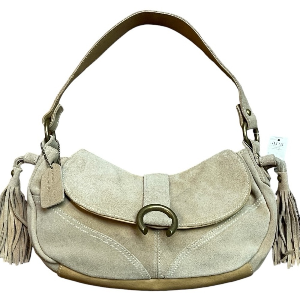 Western Suede Small Satchel Purse NWT